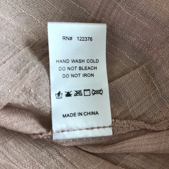 Peplum V Neck Light Pink Blouse - Picture 13 of 16